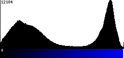 Blue Histogram