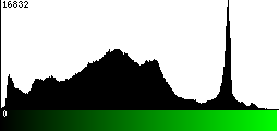 Green Histogram