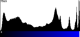 Blue Histogram