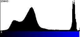 Blue Histogram