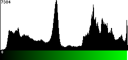 Green Histogram