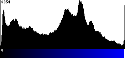 Blue Histogram