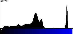 Blue Histogram