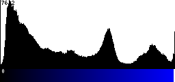 Blue Histogram