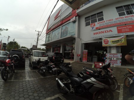Basah Setelah Hujan di PT Astra International Tbk-Honda NDS MT H