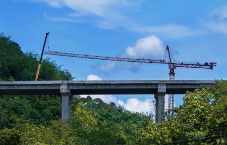 Konstruksi Jembatan Tol Bawen Salatiga