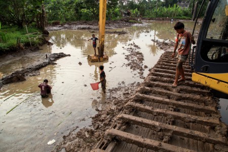 Reservoir To Prevent Flood At City of Jakarta