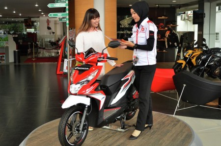 Honda BeAT Favorit Motor di Indonesia