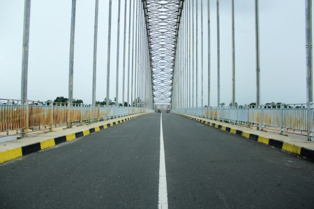 jembatan menyebrangi barito