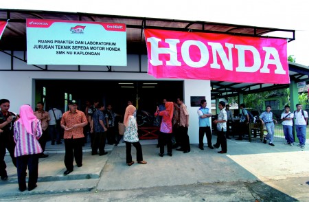 Bengkel Honda di SMK