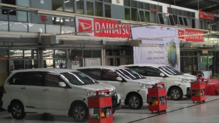 Persiapan Daihatsu skill contest 2016