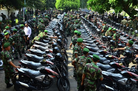 Motor Patroli Untuk TNI dan Polri