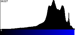 Blue Histogram