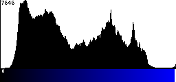 Blue Histogram