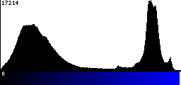 Blue Histogram