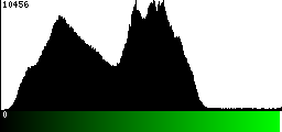 Green Histogram