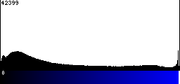 Blue Histogram