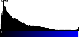 Blue Histogram