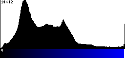 Blue Histogram