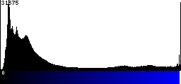 Blue Histogram