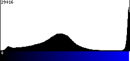 Blue Histogram