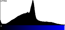 Blue Histogram