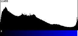 Blue Histogram