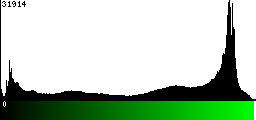 Green Histogram