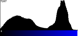 Blue Histogram