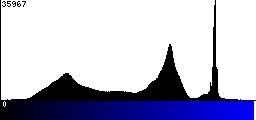 Blue Histogram