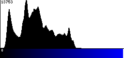 Blue Histogram