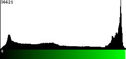 Green Histogram