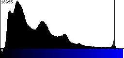 Blue Histogram