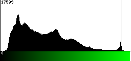 Green Histogram