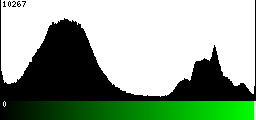 Green Histogram