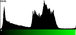 Green Histogram