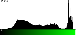 Green Histogram