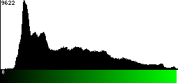 Green Histogram