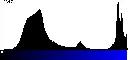 Blue Histogram