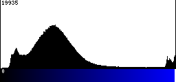 Blue Histogram