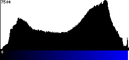 Blue Histogram