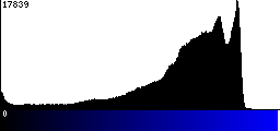 Blue Histogram