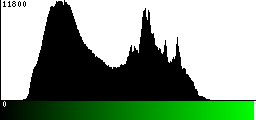 Green Histogram