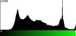 Green Histogram