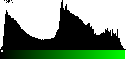 Green Histogram