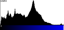 Blue Histogram