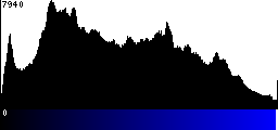 Blue Histogram