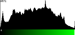 Green Histogram