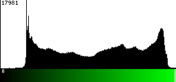 Green Histogram