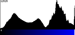 Blue Histogram